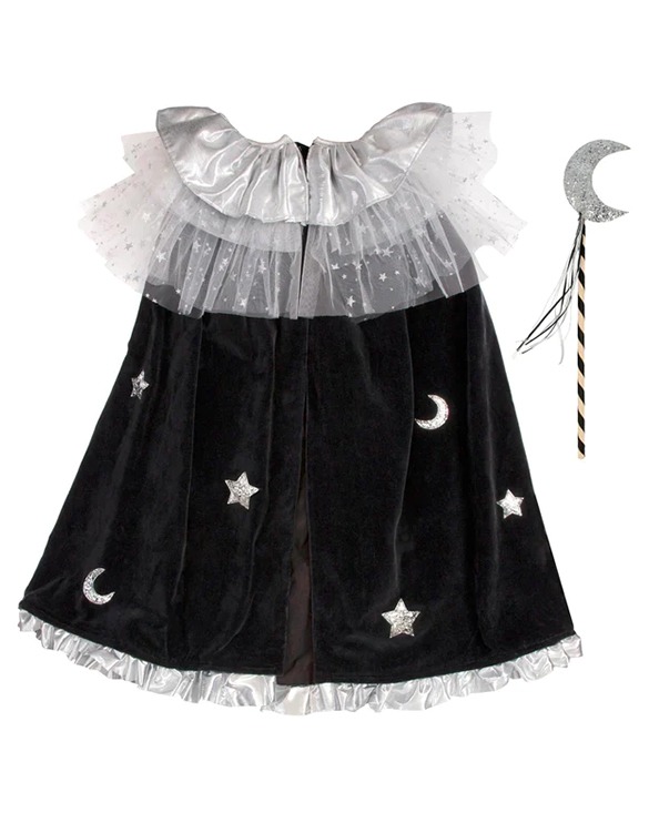 Velvet Witch Cape &amp; Wand
