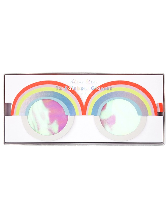네온 레인보우 안경 (12PCS)